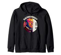 Rachmaninoff Classical Composer Retro Zip Hoodie