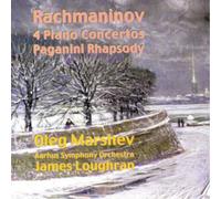 RACHMANINOFF/MARSHEV/AARHUS SYM ORCH 4 Piano Concertos (CD) Album