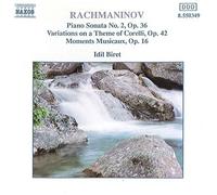 Rachmaninov: Piano Sonata No. 2, Op.36 / Variations on a theme of Corelli, Op.42 / Moments musicaux, Op.16