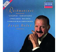 Rachmaninoff - Rachmaninov - Chopin Variations / 5 Preludes / Liebeslied