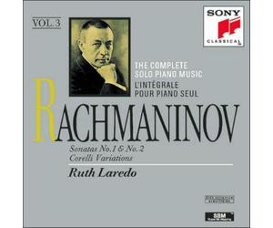 RACHMANINOFF/RUTH LAREDO: SOLO PIANO MUSIC 3 - CD