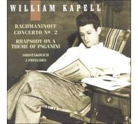 RACHMANINOFF/SHOSTAKOVICH/WILLIAM KAPELL: VOL 3: CONCERTO 2/3 PRELUDES - CD