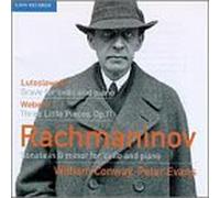 Rachmaninoff - Sonata Cello/Grave for Cello/Piano/3 Li