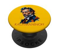 RACHMANINOFF: The Musical Genius of Romantic Era PopSockets Adhesive PopGrip