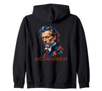 RACHMANINOFF: The Musical Genius of Romantic Era Zip Hoodie