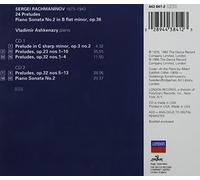 Vladimir Ashkenazy - Rachmaninov: 24 Preludes, Sonata No.2