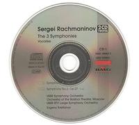 Rachmaninov - 3 Symphonies / Vocalise