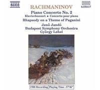 Rachmaninov: Piano Concerto No. 2 / Rhapsody on a Theme of Paganini by Jeno Jando (1992-07-06)