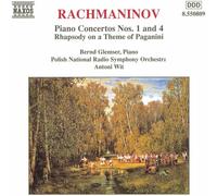 Rachmaninov - Piano Concerto Nos 1 4 Paganini Rhapsody