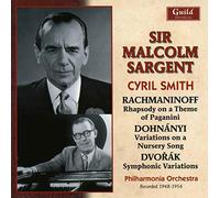 Rachmaninov: Rhapsody on a Theme of Paganini / Dohnányi: Variations on a Nursery Song / Dvořák: Symphonic Variations