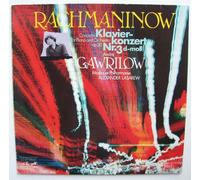 Rachmaninow: Concerto for Piano and Orchestra No. 3 D minor op. 30 (Vinyl LP)