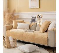 Racib Funny Fuzzy Sofa Cover For Pets Plush,Non Slip Corner Sofa Cover For Dogs2/3/4 Apply To Sofa Covers L Shape Slipcovers Waterproof,K-70x70cm