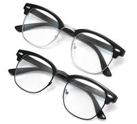 racico Computer Blue Light Blocking Glasses Blue Light Glasses Men Women, Anti Blu-Ray Clear Gaming Glasses Lenses