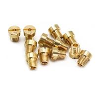 Racing 10/12Pcs Motorcycle Carburetor Main Jet Set For PHBG AD/DS Racing Carb For Dellorto1486 Idle Pilot Jet From Size #30-#135