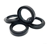 Racing 56-132 Fork Seal Kit for Buell for Honda for Suzuki Motorcycle Suspension Includes 2 Dust Seals 2 Fork Seals OEM Specification Black Easy Installation Construction Reliable Replacement