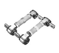 Racing Adjustable Rear Suspension Upper Camber Control Arm Rod Compatible for Honda Civic(Silver)