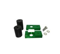Racing Axle Blocks Bobbins 15x M8 2.5mm Compatible With Motorcycle Models Pit Bike Motard Supermoto 8K1927225B 1G724-97012(Green)