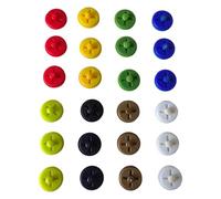 Racing bib clips, race bib clips, for bibs of 12 pieces/24 pieces magnets for bibs, bibs, bibs, bib holder, accessories, 24 Pieces, Se référer au descriptif, Refer to description