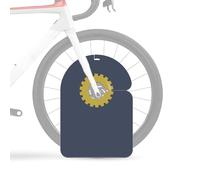 Racing Bike Brake Disc Cover | Oil Proof Bicycle Wheel Deflector | Brake Disc Protection - for Commuting, Road Trips, Travels, Paths, City, Mountain and Touring