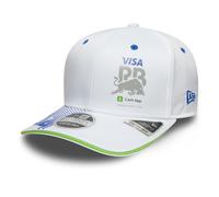Racing Bulls Team Cap Visa Cash App Adjustable Stretch Snap White 9Seventy