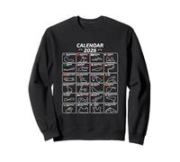 Racing Calendar 2026 - Motorsport Circuits Overview Sweatshirt