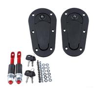 Racing Car Hood Pin Kit for Vehicle Engine Bonnet Latch Lock with Stainless Steel and ABS Construction (B)