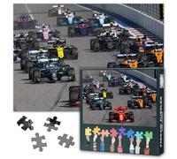Racing Car Jigsaw Puzzles for Adults - 1000 Pieces Motorsport Stress-Relieving Puzzles for Home Decor Intelligence Puzzle Art as Gift for Family Friends Party Nights 27.5"X19.7"