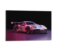 Racing Car Poster 911 GT3 R CGI Super Sports Car Decorative Painting Canvas Modern Art Picture 16x24inch(40x60cm)