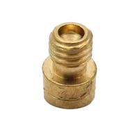 Racing Carb motorcycle carburetor Motorcycle Carb 4mm Thread M4 Round Main Jet Size 60-110 Fit For Mikuni Keihin Fit For Gy6 139qmb 50cc(Size 105)