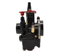 Racing Carb motorcycle carburetor Motorcycle Flat Curtain Carburetor Fit For Mikuni Carburetor PWK 21 24 26 28 30 32 34mm Dirt Bike Modified Parts(28MM)