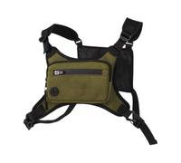 Racing Chest Pack for Men - Running Bag Pouch Front Pack Phone Holder Vest Backpack for Motorcycles Women Hiking Camping Climbing Cycling Fishing Hunting Walking, Green, see description, See
