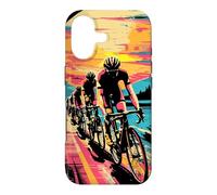 Racing Cyclists Artwork Bicycling Case for iPhone 17