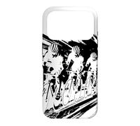 Racing Cyclists Graffiti Biker Case for iPhone 17 Pro