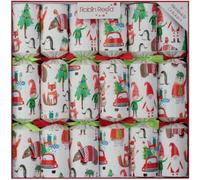 Racing Elf Christmas Crackers, set of 6. Ideal for the competitive family at Christmas. Reusable each year