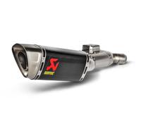 AKRAPOVIC TITANIUM CARBON SLIP-ON SILENCER FOR TRIUMPH TIGER 1200 GT RALLY 2022-
