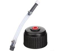 Racing Fuel Filler Hose Replacement for VP Racing Fuels for jegs LC2 - Gas Can Hose Accessories Quick Fill Spout Black 10x6.7cm(A)
