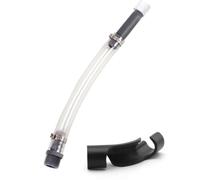 Racing Fuel Transfer Hose with Ball Valve, Clear Jug, Black Bender, Racing Fuel Jug, Gas Cans Hose with Bender