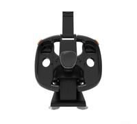 Racing Game Steering Wheel Holder For Nintendo Switch 2 Controllers With Robust Abs Build And Console Stand Support In Sl lack Finish For Immersive Driving Sim For Sessions At Home Or Travel