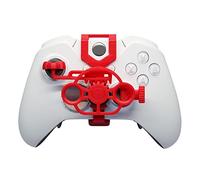 Racing Games Mini Steering 3D printing Wheel Auxiliary Controller Game Joystick Simulator Gamepad For Xboxone/X/S/Elite (red)