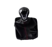 Racing Gear Shift Knob for Seat Leon III 3 MK3 2012-2017, Car Gear Shift Knob Gaiter Boot Cover Case Manual Car Shifter Lever Replacement,6 Speed