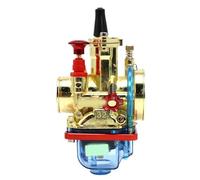 Racing Golden for P&W&K 28 30 32 34mm With Clear Float Bowl 2T 4T Motorcycle Carburetor Fit Dirt Bike Pit Bike Scooter ATV Quad UTV