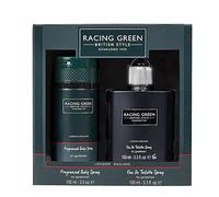Racing Green GREEN BRITISH STYLE SET 2PC (100ML EDT & 150ML BODY SPRAY)