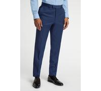 Racing Green Men's Regular Fit Blue Trousers | Size: 44R Racing Green Blue 44R