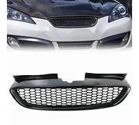 Racing Grill Front Grille Matte Black Honeycomb Style Upper Bumper Intake Hood Mesh Grid For Hyundai For Genesis Coupe 2008-2012