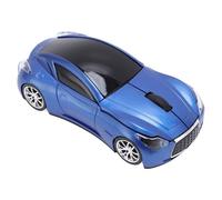 Racing Inspired Wireless Mouse with 1600 DPI & Silent Click - Ergonomic 2.4G USB Mouse for PC, 18 Month Battery Life & Auto Sleep Mode (Pearl Blue)