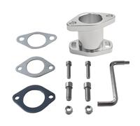 Racing Intake Pipe Inlet Manifold Gasket Screw fit for Predator 301cc 420cc 13hp 15hp Engine Mini Bike & Go Kart Silver