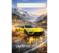 Racing Legends - Alpine Drift Edition: Mountain Road Racing Notebook - 6x9 Lined Sports Car Journal