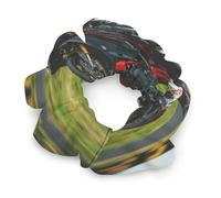 Racing Motorcycle Riding Women's Hair Ties Elastic Scrunchies Silk Like Scrunchy Accessories for Sleep