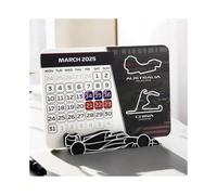 Racing Paper Calendar Desktop Station Home Decoration Itinerary Arrangement Formula 2025
