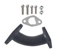 Racing Performance Intake Pipe Inlet Manifold Black For Coleman Powersports CT200U BT200X CT200u-ex,212cc 196cc/6.5HP Go Kart and Gas Mini Bike,For Honda GX160 GX200